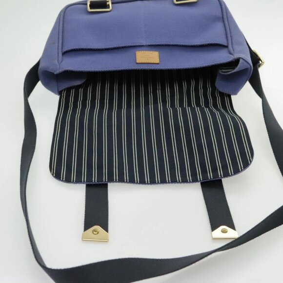 LOUIS VUITTON Antigua Buzzus PM Shoulder Bag Blue M40081 LV Auth bs19172 - Picture 13 of 16